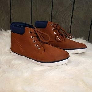 Nautica Boys Dress Boot Size 2 Brown